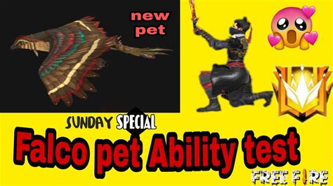 New Falco Pet Ability Test Free Fire Mixkarangaming YouTube YouTube