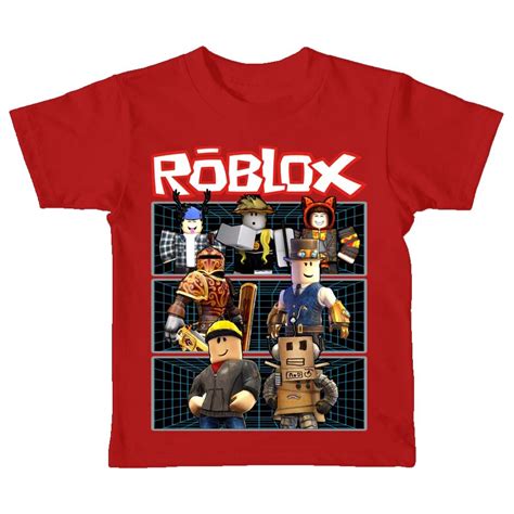 Roblox T Shirt For Kids Shopee Philippines