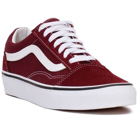 Tenis Vans Hombre Old Skool Vino Vn0a38g15u7 Sears