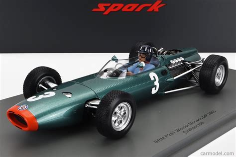 SPARK MODEL 18S714 Scale 1 18 BRM F1 P261 N 3 WINNER MONACO GP 1965