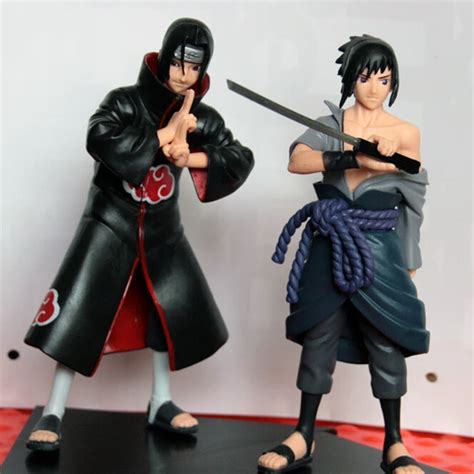 Pcs Set Cm Naruto Uchiha Sasuke Uchiha Itachi Action Figures Anime