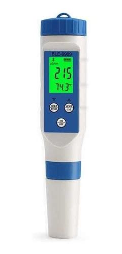 Medidor 5en1 Ph Tds Ec Sal Y Temp Phmetro Digital Bluetooth Mercadolibre