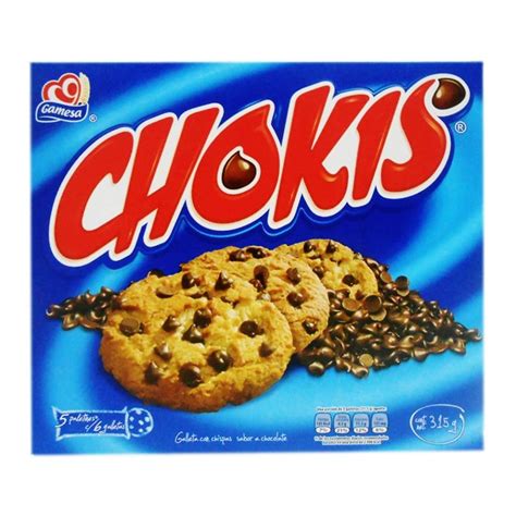 Galletas Gamesa Chokis Con Chispas Sabor Chocolate Paketines Walmart