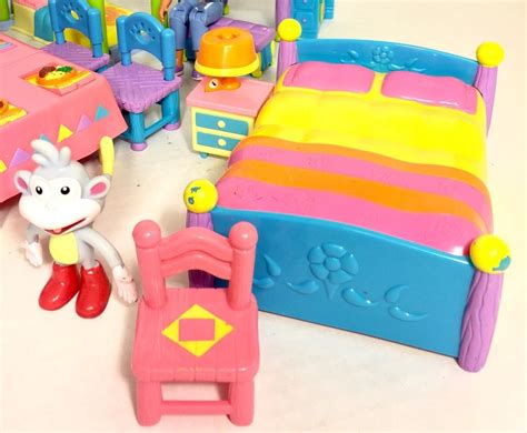 DORA THE EXPLORER TALKING HOUSE DOLLHOUSE FURNITURE, PEOPLE FIGURES AND MORE | #1840440608