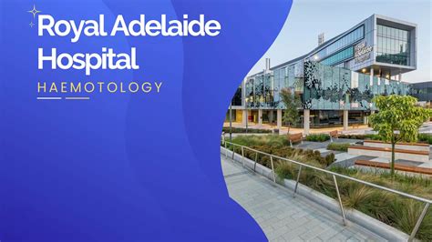 Royal Adelaide Hospital Haematology Joins Core Schedule