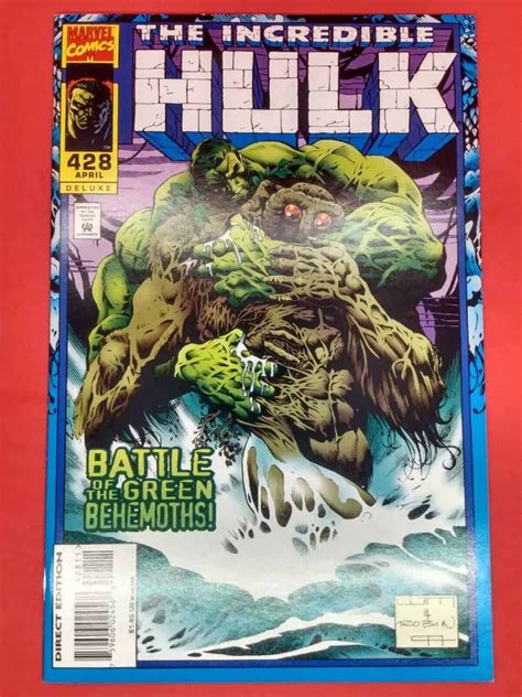 The Incredible Hulk 428 Battle Of Green Behemoths NM Marvel Comics C1B