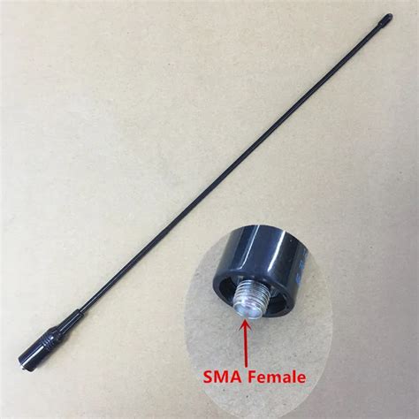 Honghuismart RH771 RH 771 SMA Female Antenna High Gain UHF VHF Dual