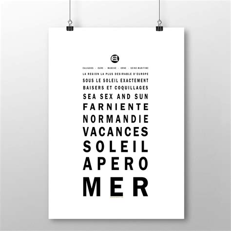 Affiche Opticien Normand En Vacances Toutes Les Affiches Affiche