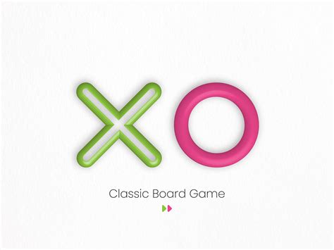 X.O Classic Board Game by Stressman on Dribbble