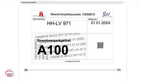 Der Landesbetrieb Verkehr LBV in Hamburg erklärt Einen