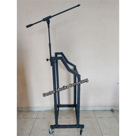Jual Rack Mixer Kerangka Besi 25U Stand Rack Audio Roda + Stand ... 