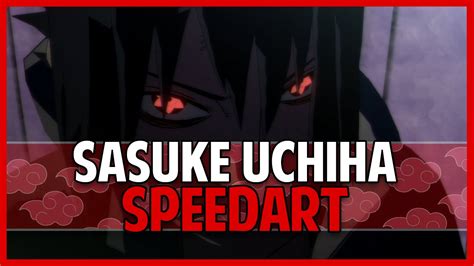 Sasuke Uchiha Banner Speedart 1 Youtube