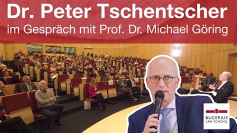 B Rgermeister Dr Peter Tschentscher Im Gespr Ch Mit Prof Dr Michael