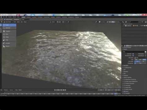 Water Animation In Blender Eevee Youtube