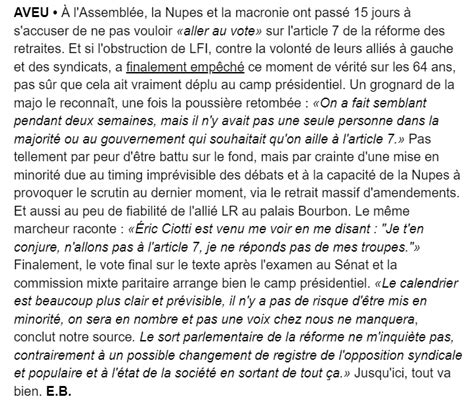 Pr Logos On Twitter Rt S Tronche Aveu D Un Lu De La Majo On A