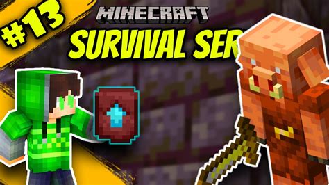 Raiding Bastion Remnant Minecraft Survival Series Ep In