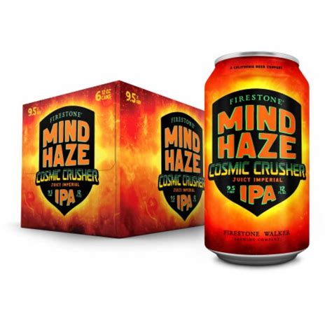 Firestone Walker Mind Haze Cosmic Crusher Imperial Juicy Ipa Craft Beer