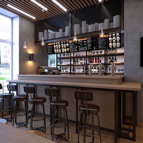 Барная стойка для кафе, бара, ресторана