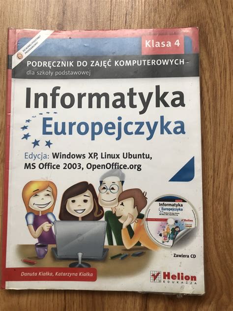 Informatyka Europejczyka Klasa 4 Podręcznik Iłowa Kup teraz na