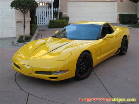 C3 Corvette Hood Stripes