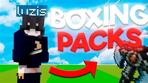 Minecraft Boxing Packs Luzis Settings YouTube