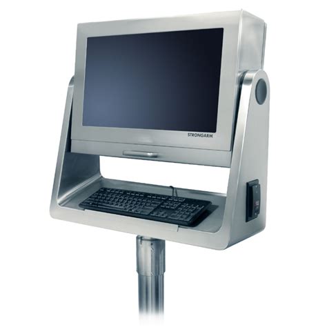 Pedestal Station Strongarm Industrial Displays Mounting Arms