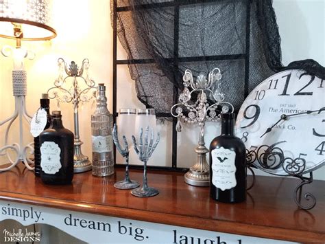 How To Make Creepy Skeleton Wine Glasses For Halloween