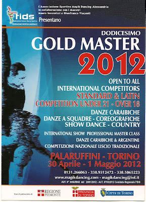 BlogAL GOLD MASTER 2012 INTERNAZIONALE DELLA DANZA LATINO AMERICANA