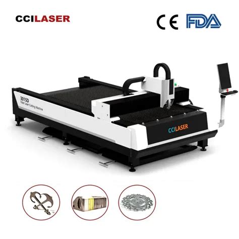 Fiber Optic Laser Cutting Machine 3000 W CNC Laser Cutter Fibra Laser