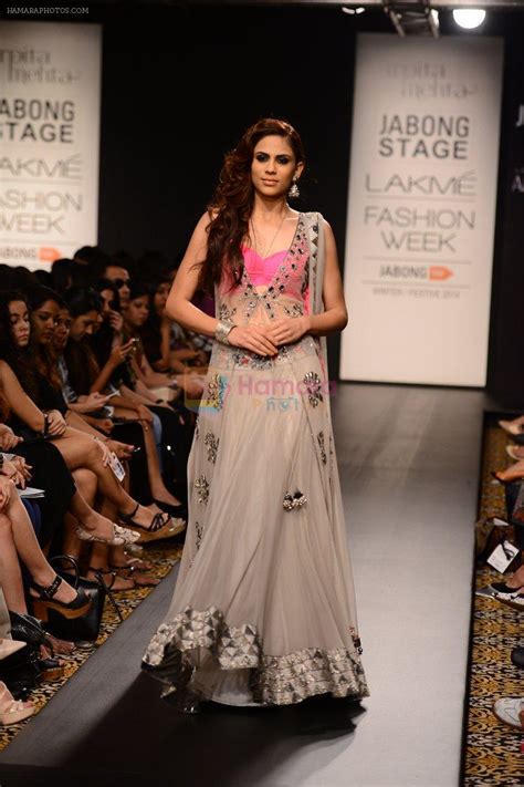 Model Walk The Ramp For Arpita Mehra At Lfw Day On Th Aug