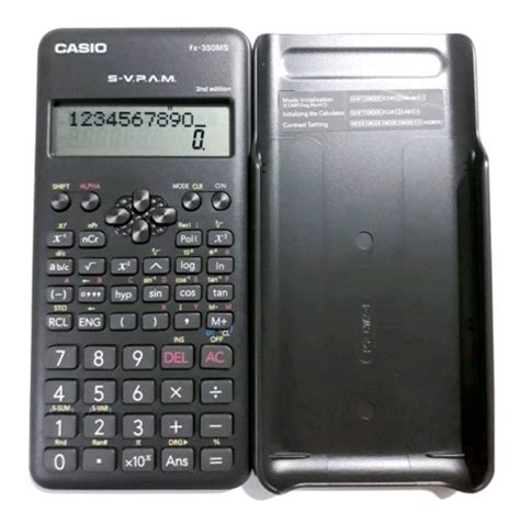 CASIO FX 350MS Scientific Calculator Kalkulator Ilmiah ORIGINAL