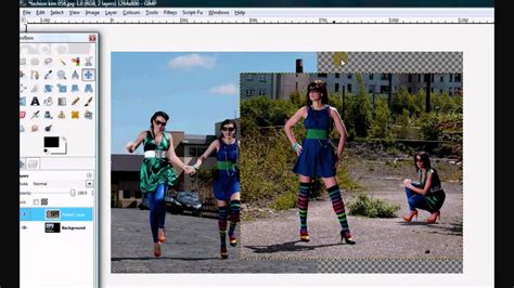 Gimp Tutorial Photo Editing Blending Images Youtube