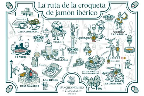 Vuelve la Ruta de la Croqueta de Jamón Sánchez Romero Carvajal