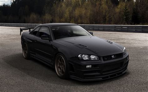 Wallpaper Mobil Sport Mobil Nissan Skyline GT R R34 1920x1200