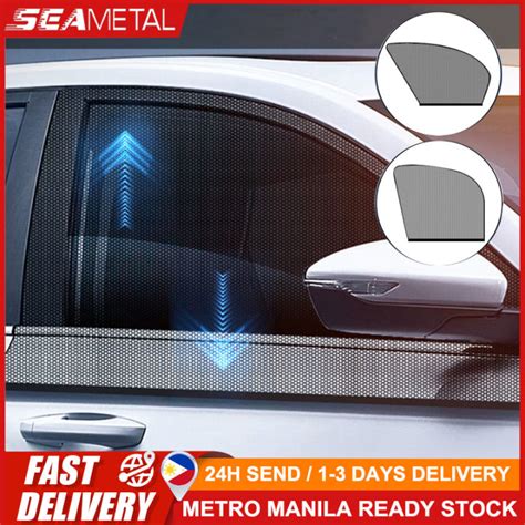 SEAMETAL Car Side Window Mesh Curtain Anti Mosquito Mesh Front Rear