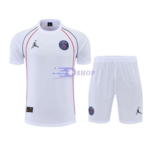 Camiseta De Entrenamiento Psg Kit Jordan Blanco