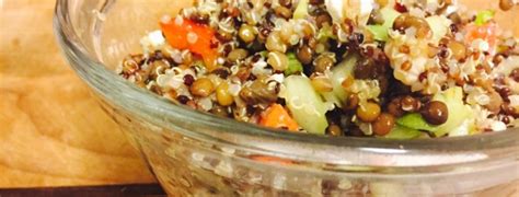 Quinoa And Lentil Salad Simpledeliciousrealfood