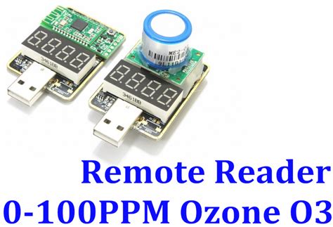 O Ozone Fixed Gas Detector With Remote Control Alarm Monitor Ppm