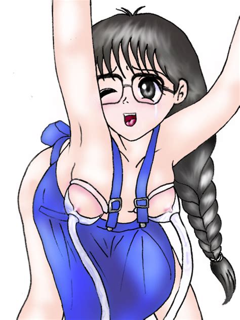 Rule 34 Apron Black Hair Glasses Gray Eyes Harvest Moon Harvest Moon Friends Of Mineral Town