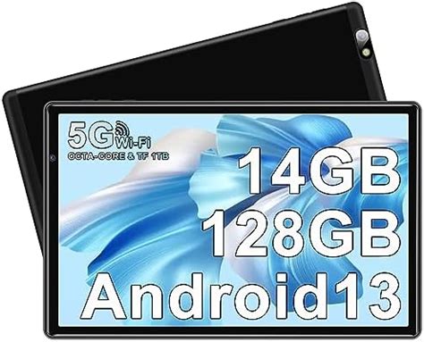 FACETEL Tablet 10 Pulgadas Con Android 13 Tablet 14GB RAM 128GB ROM