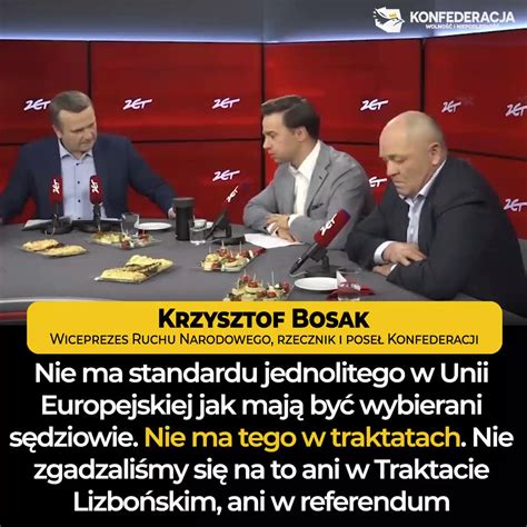 Konfederacja on Twitter krzysztofbosak W traktatach unijnych są