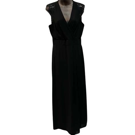 Review Womens Size 12 Formal Dress Black S