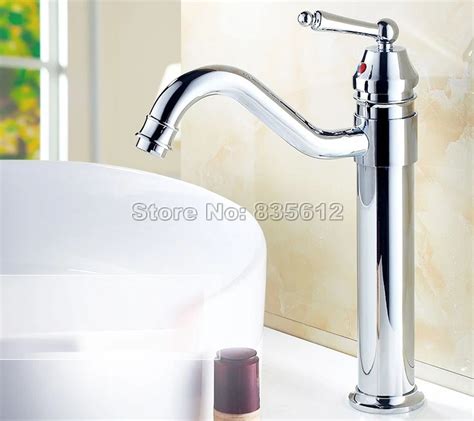 Chrome Brass Swivel Spout Bathroom Faucet Single Hole Washbasin Mixer Sink Faucets Single Lever