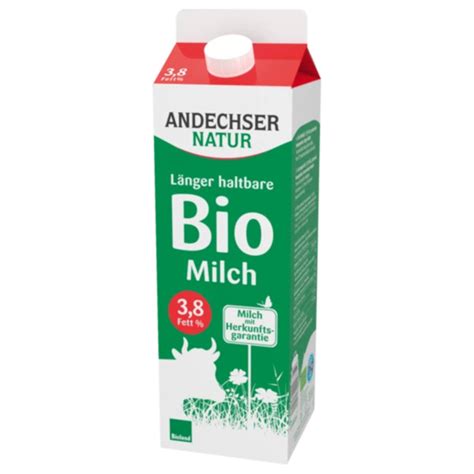 Andechser Natur längerfrische Bio Milch von HIT ansehen