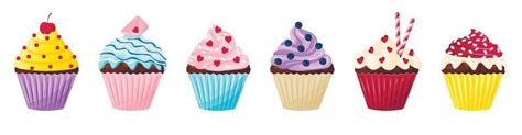 Cupcake Vector Art Icons And Graphics For Free Download