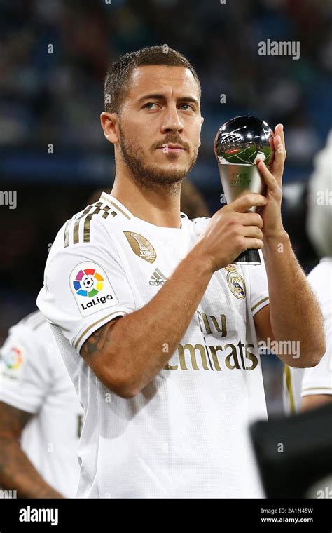 Madrid Spain 25th Sep 2019 Eden Hazard Real Footballsoccer