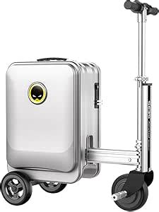 UZOURI 20L Electric Suitcase Aluminum Alloy Frame Portable Rideable