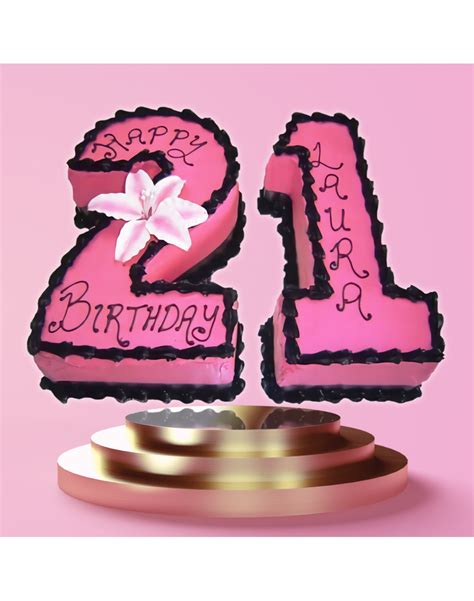 Number 21 Cake - I