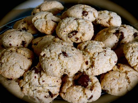 Vanille Noisette COOKIES SANS BEURRE NI FARINE