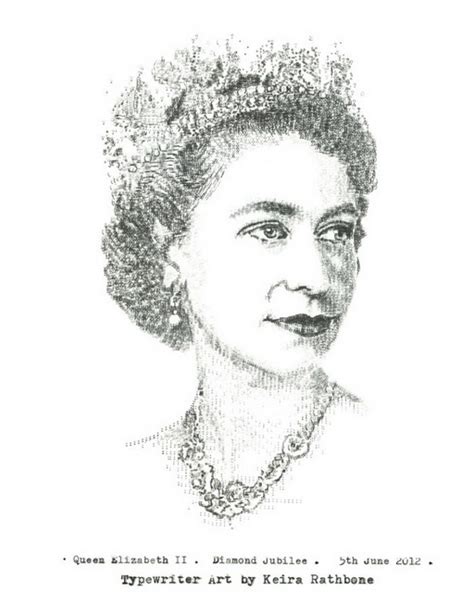 Queen Elizabeth Ii Sketch at PaintingValley.com | Explore collection of ...